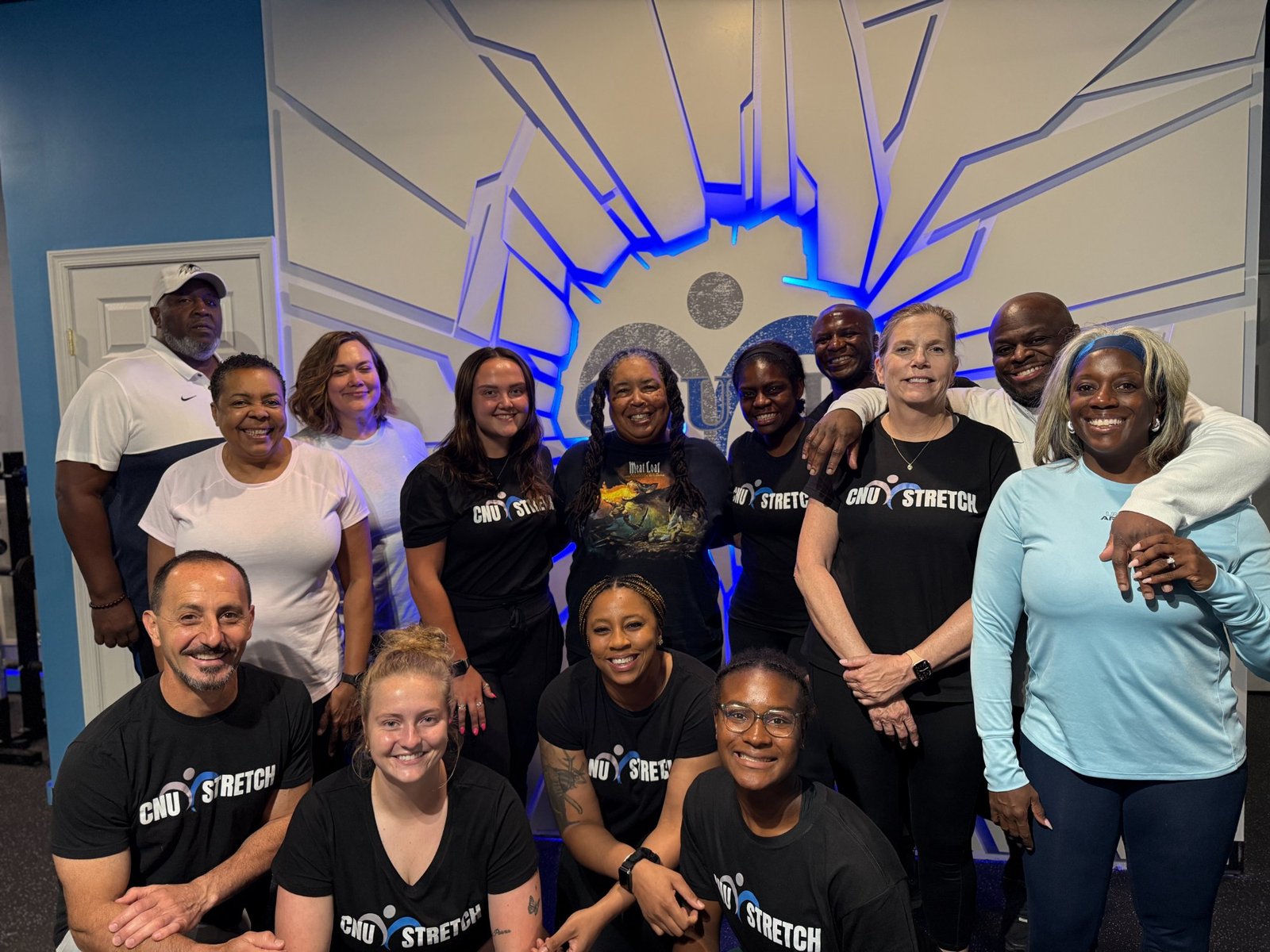 Large CNU Stretch certification group at Dover Delaware location
